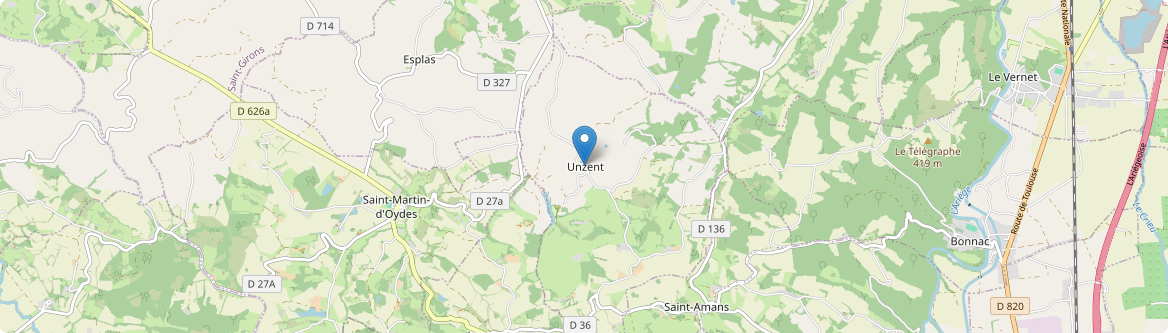 Unzent - Carte