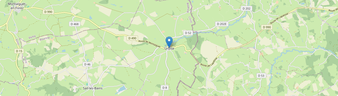 Urbise - Carte