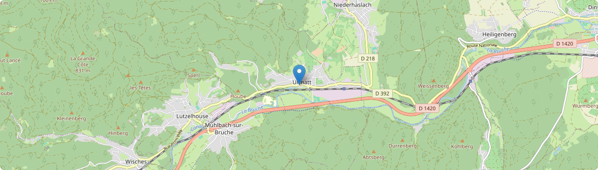Urmatt - Carte