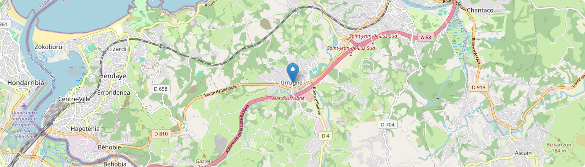 Urrugne - Carte
