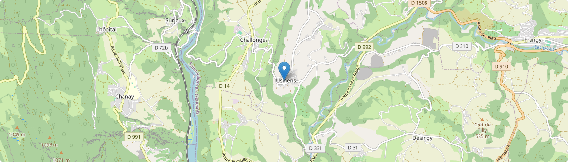 Usinens - Carte