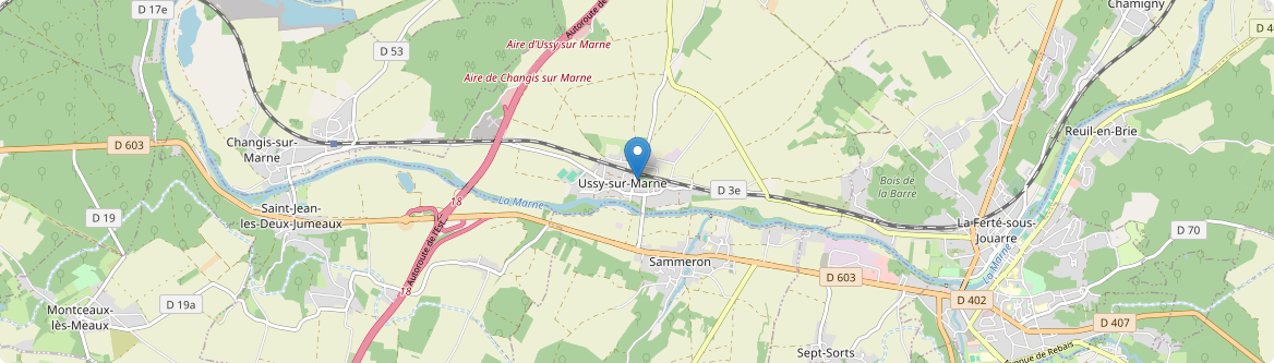 Ussy-sur-Marne - Carte