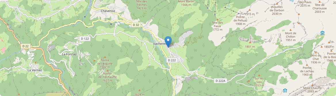 Vacheresse - Carte
