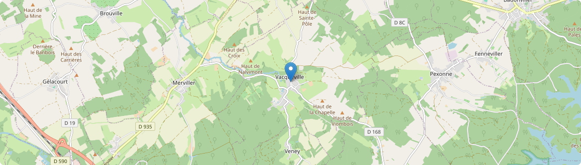 Vacqueville - Carte