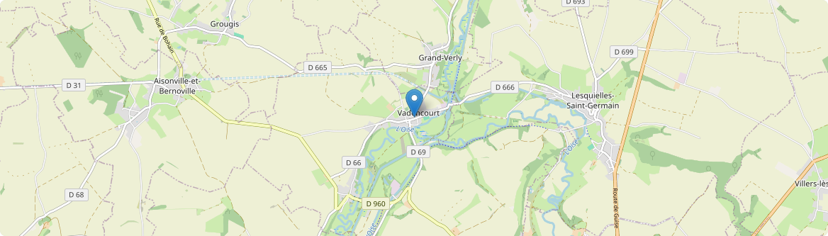 Vadencourt - Carte