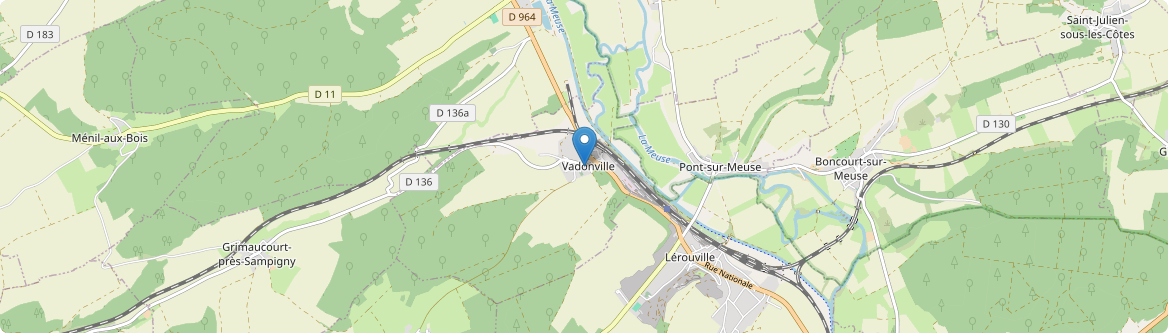 Vadonville - Carte