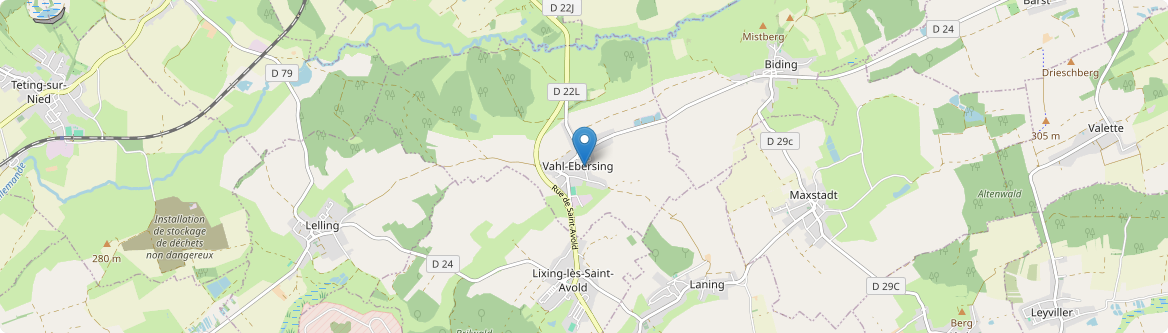 Vahl-Ebersing - Carte