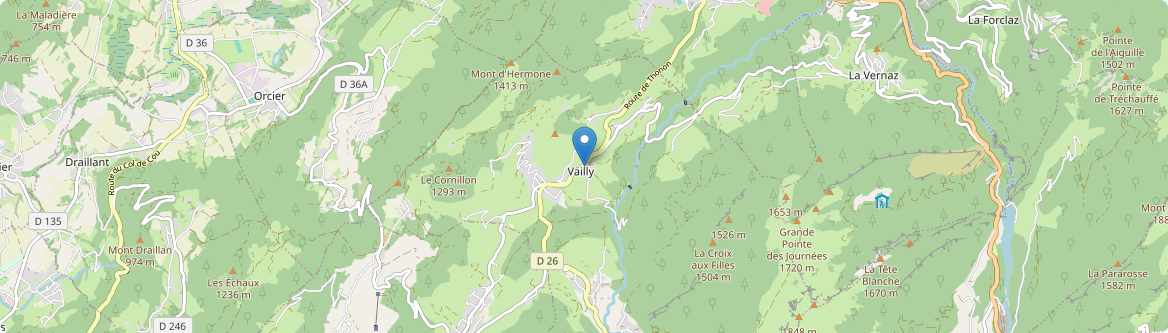 Vailly - Carte