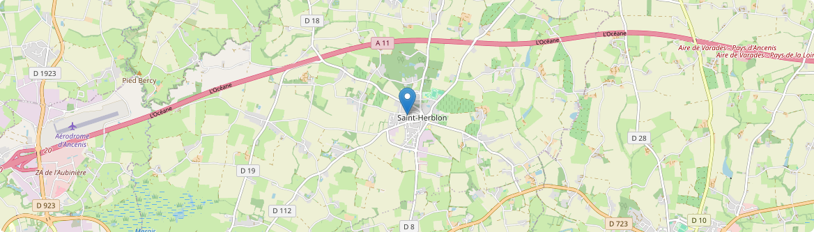 Vair-sur-Loire - Carte