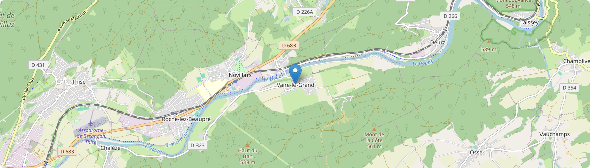 Vaire - Carte