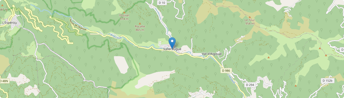 Val-d'Aigoual - Carte