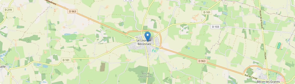 Val d'Erdre-Auxence - Carte