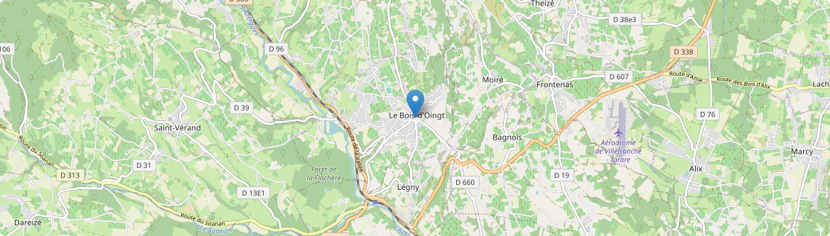 Val d'Oingt - Carte