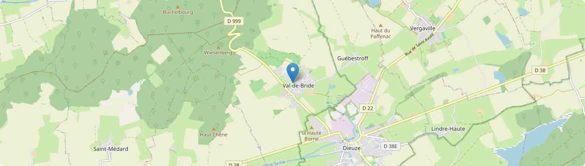Val-de-Bride - Carte