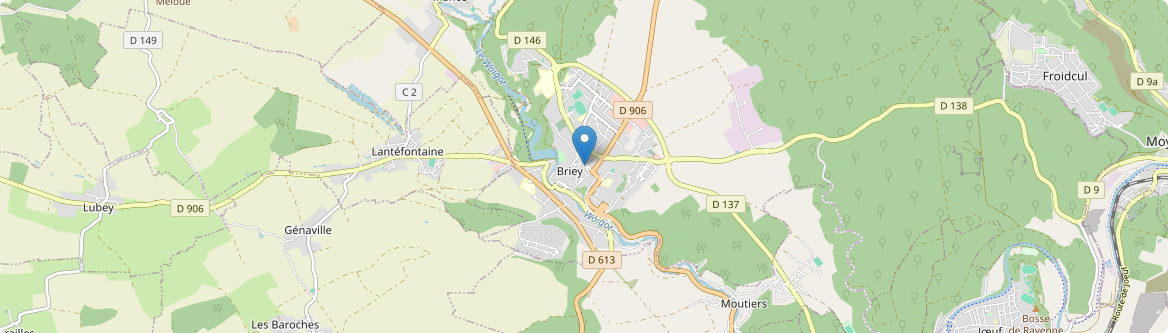Val de Briey - Carte
