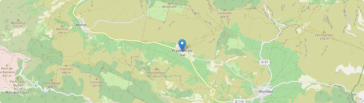 Val-de-Dagne - Carte