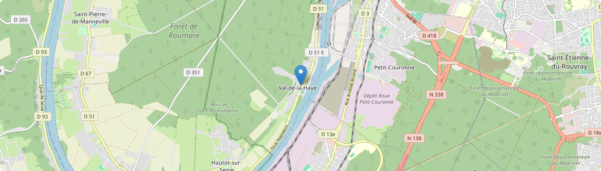 Val-de-la-Haye - Carte