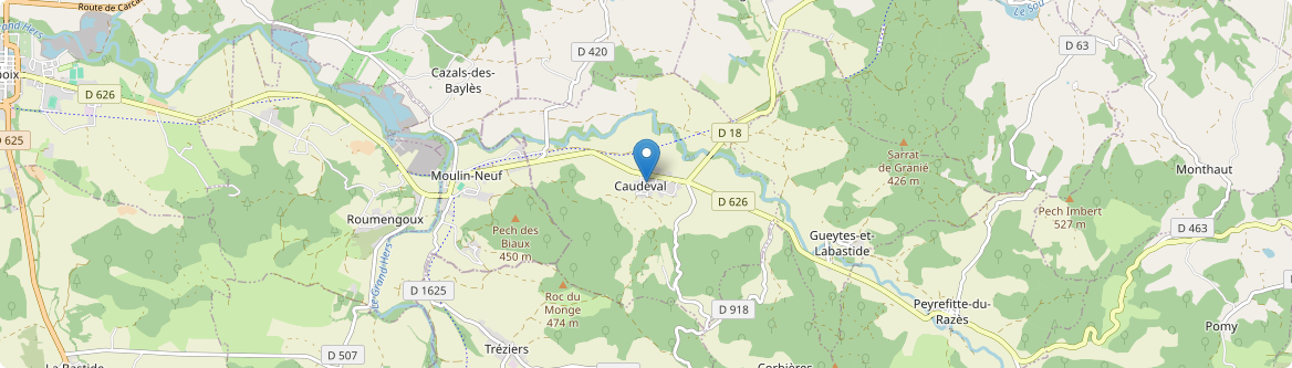 Val de Lambronne - Carte