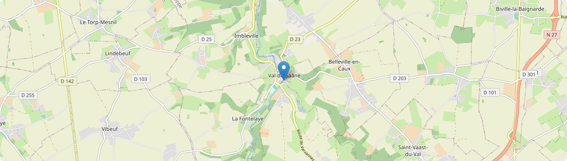 Val-de-Saâne - Carte