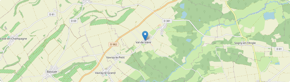 Val-de-Vière - Carte