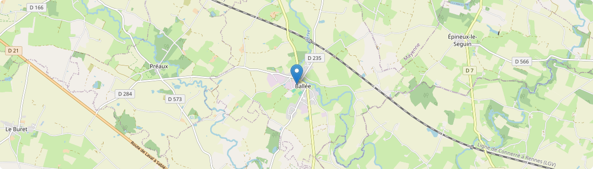 Val-du-Maine - Carte