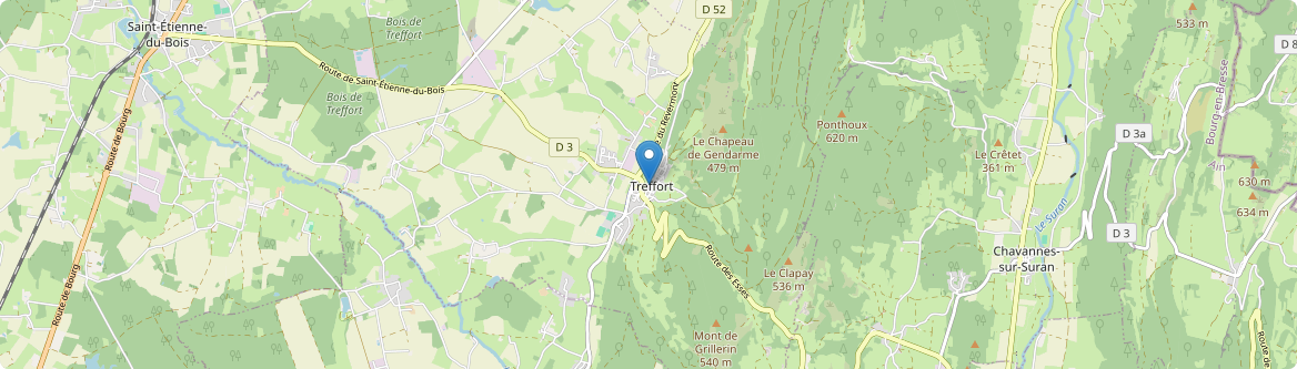 Val-Revermont - Carte