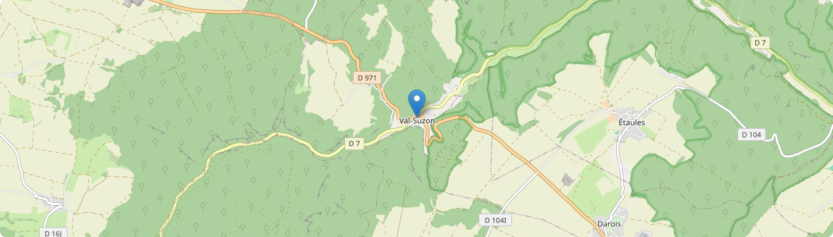 Val-Suzon - Carte