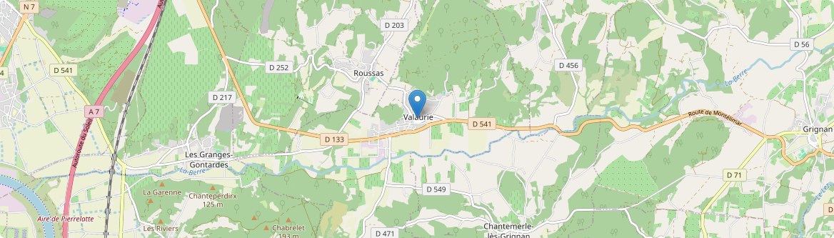 Valaurie - Carte