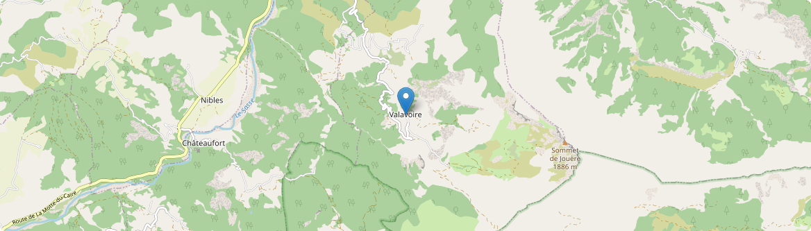 Valavoire - Carte