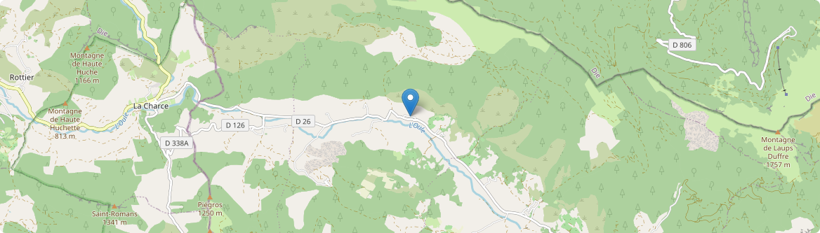 Valdoule - Carte