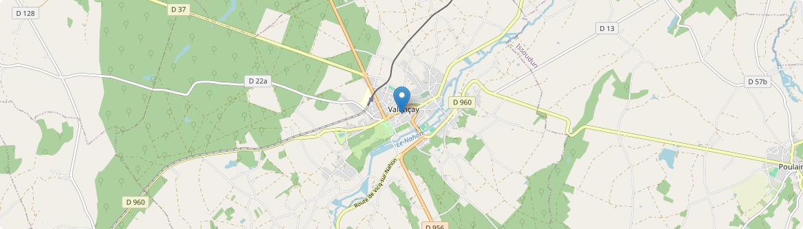 Valençay - Carte