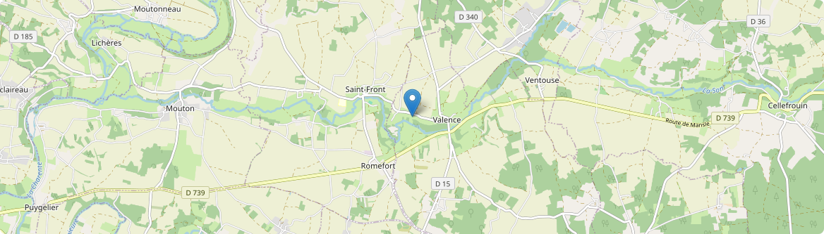 Valence - Carte