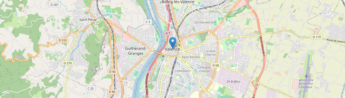 Valence - Carte
