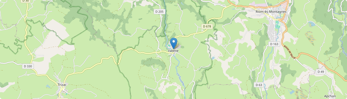Valette - Carte