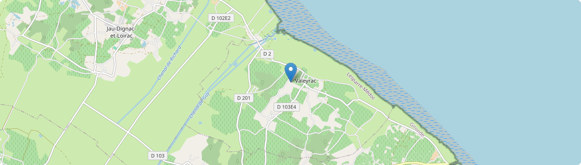 Valeyrac - Carte
