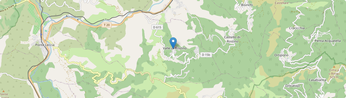 Valle-di-Rostino - Carte