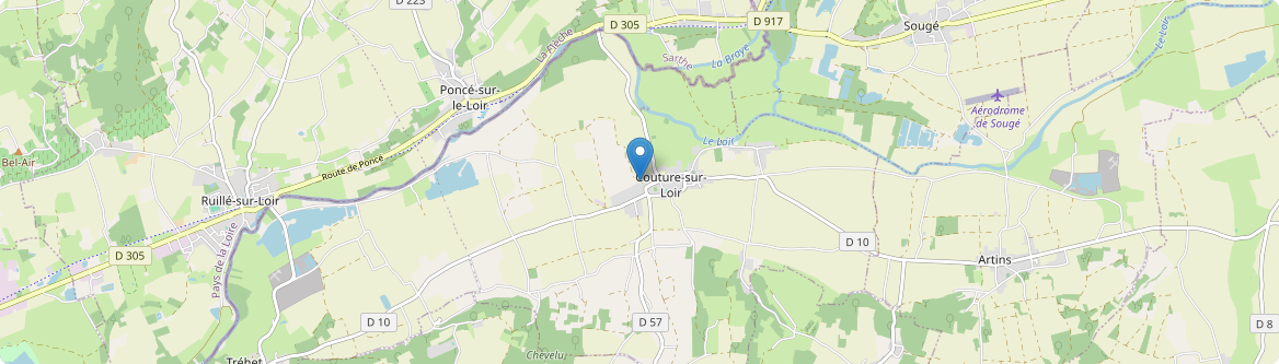 Vallée-de-Ronsard - Carte
