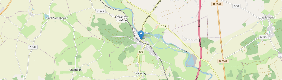 Vallenay - Carte