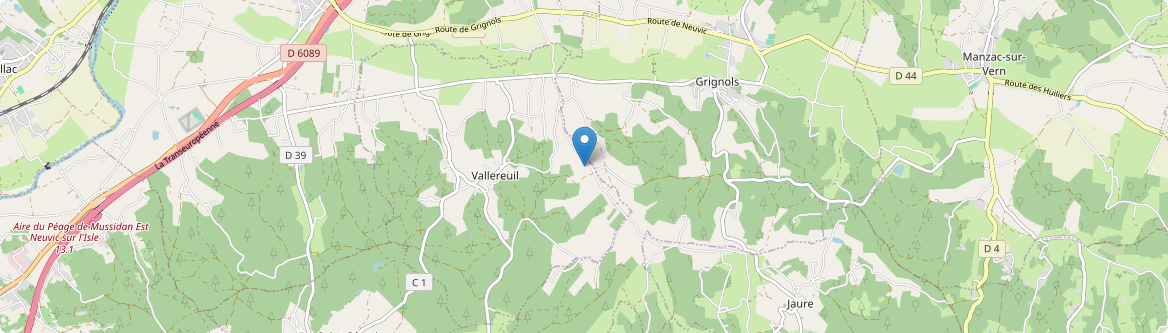 Vallereuil - Carte