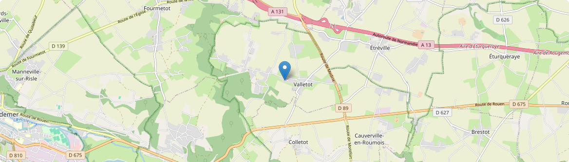 Valletot - Carte