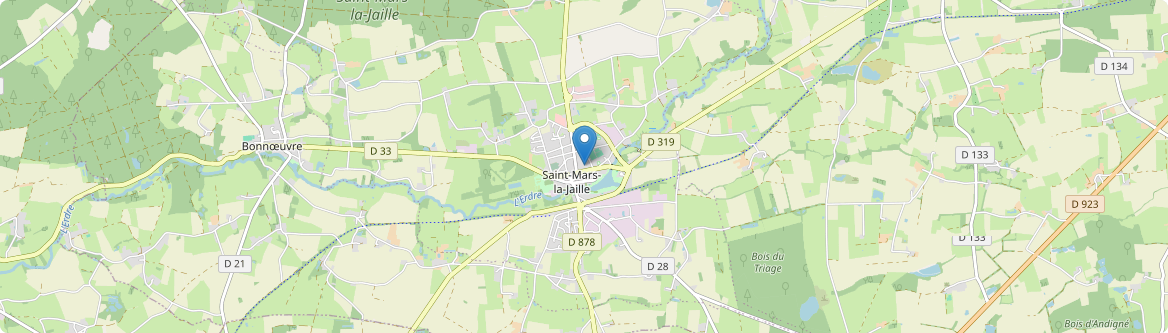 Vallons-de-l'Erdre - Carte