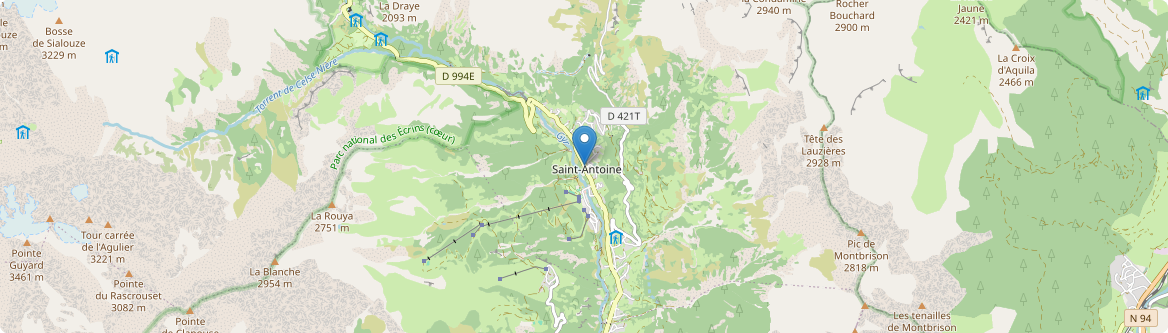 Vallouise-Pelvoux - Carte