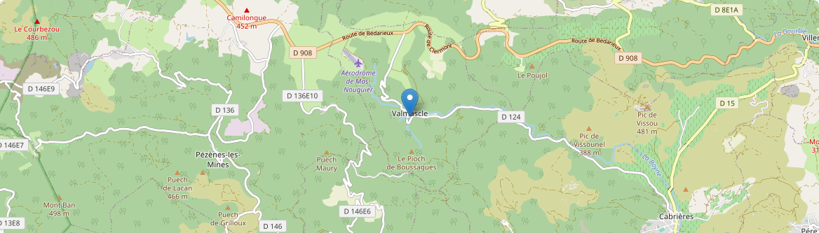 Valmascle - Carte