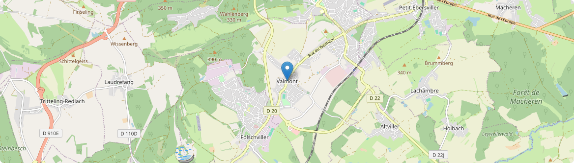 Valmont - Carte