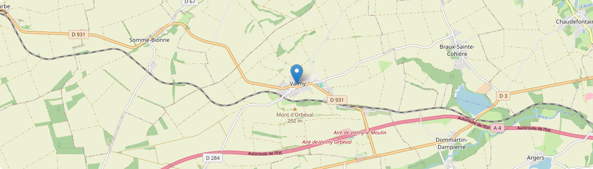 Valmy - Carte