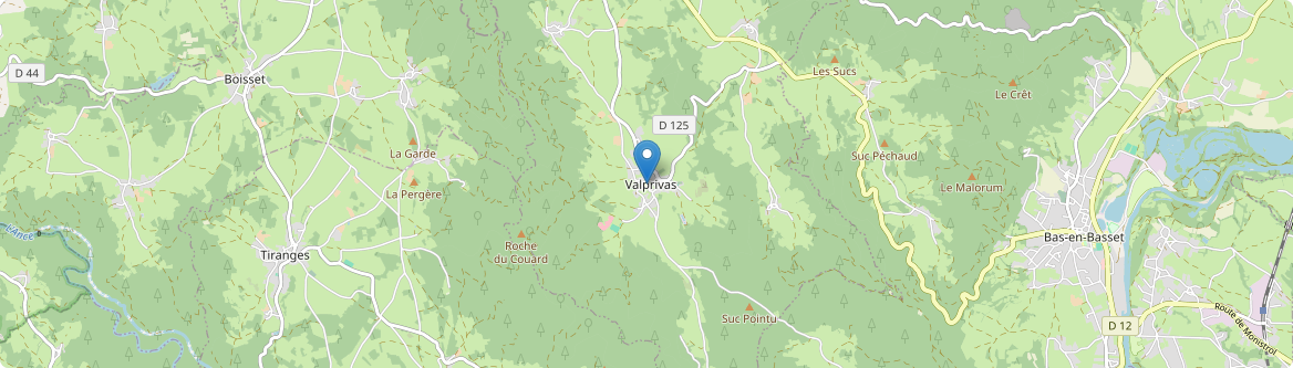 Valprivas - Carte
