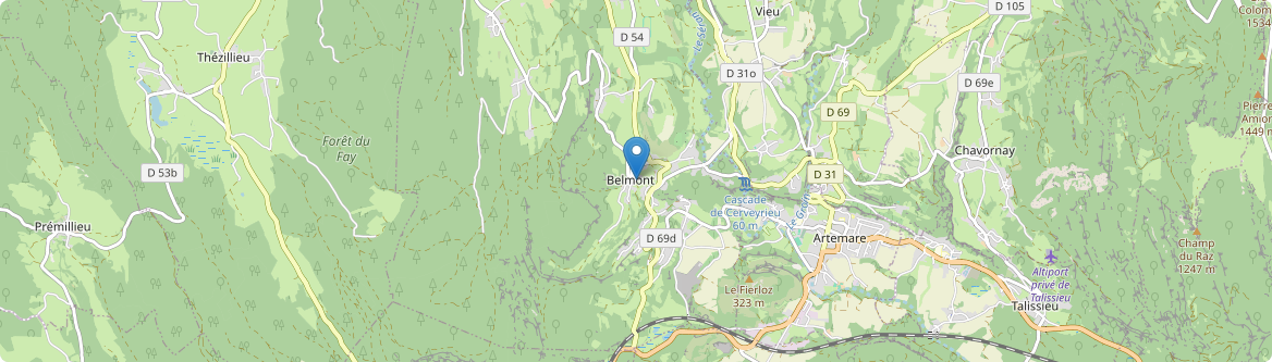 Valromey-sur-Séran - Carte