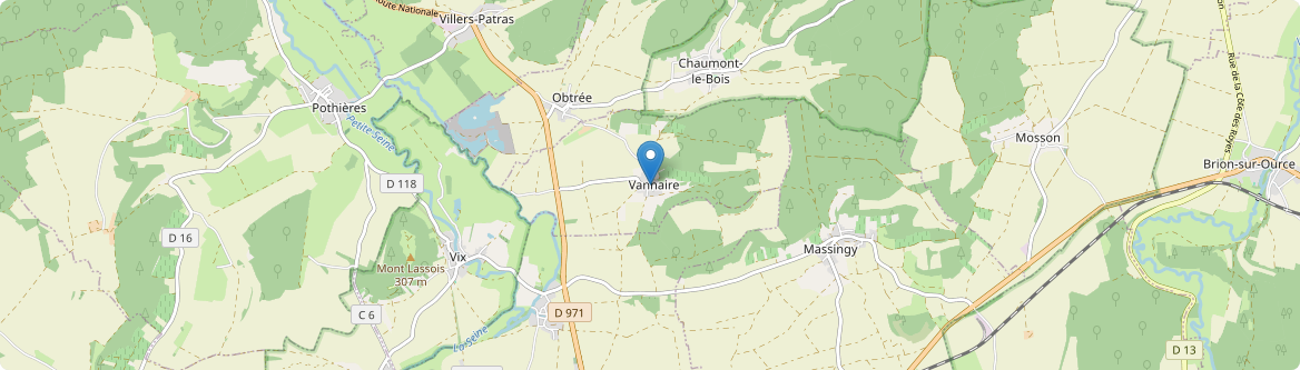 Vannaire - Carte