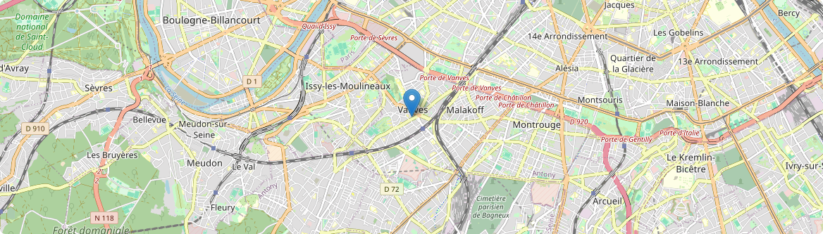 Vanves - Carte