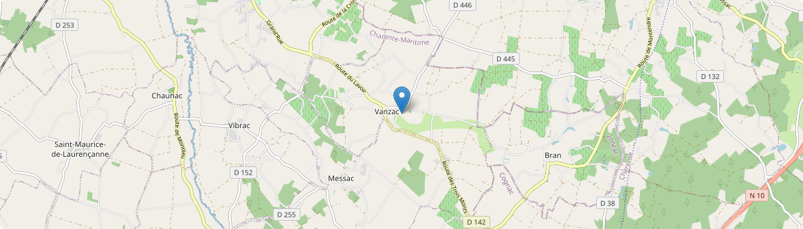 Vanzac - Carte